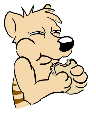 Thylacine with Sandwich