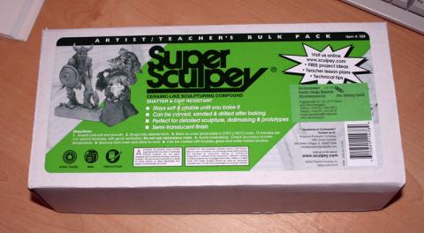 Massive amounts of Super Sculpey