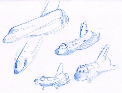 Space Shuttles!