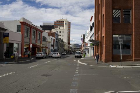 Streets in Hobart