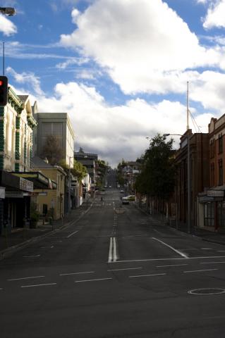 Streets in Hobart