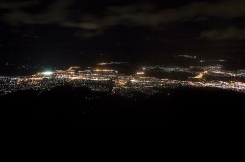 Hobart at night