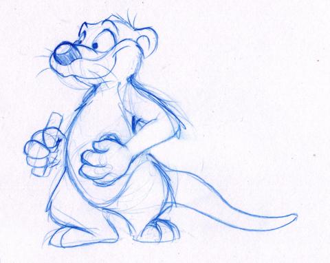 Kipper Otter Sketch