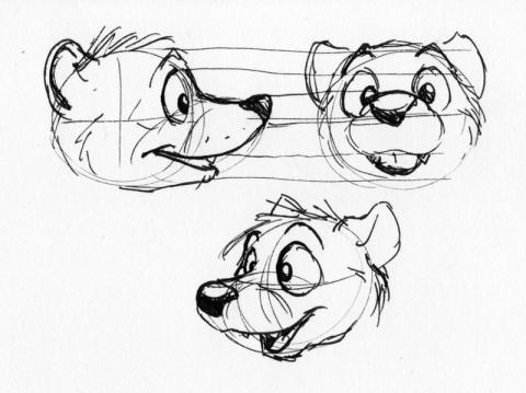 Tyler Thylacine Sketches