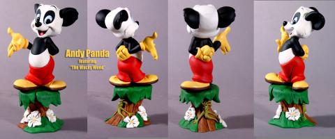 Andy Panda reference model sculpture