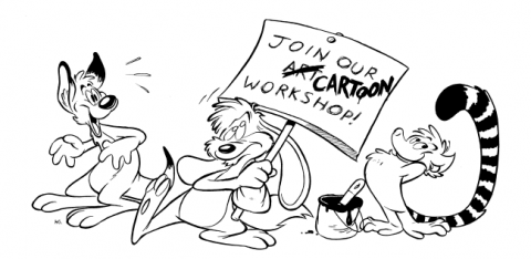 cartoon drawing workshop