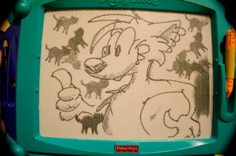 Magna doodle fun