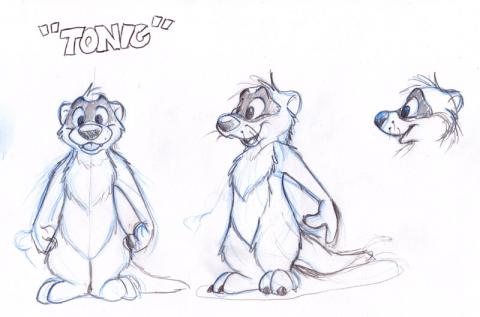 tonic ferret costume concept