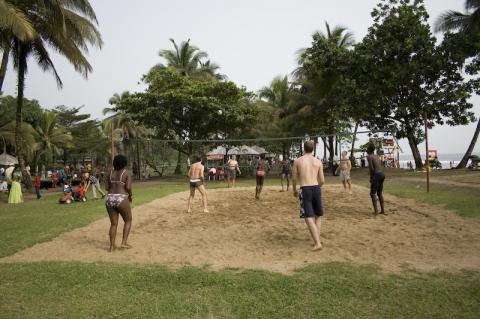 Beach Volleyball at Semme Beach