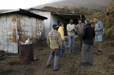 third Hut on Mount Cameroon