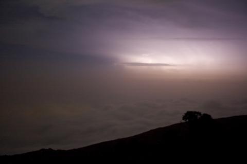 Weather phenomenon from Mount Cameroon