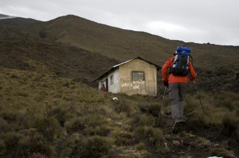 The fourth hut on Mount Cameroon