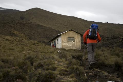 The fourth hut on Mount Cameroon