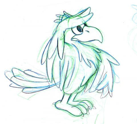 Generic cartoon eagle