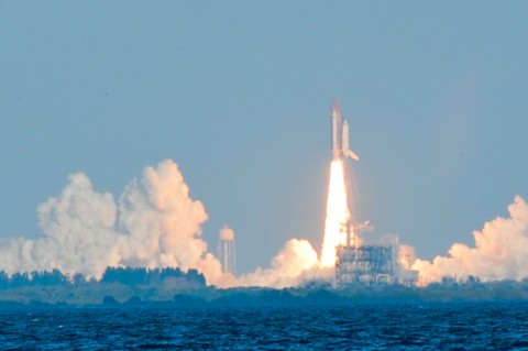 110224_6777 Blasting off! (Photo by Chris)