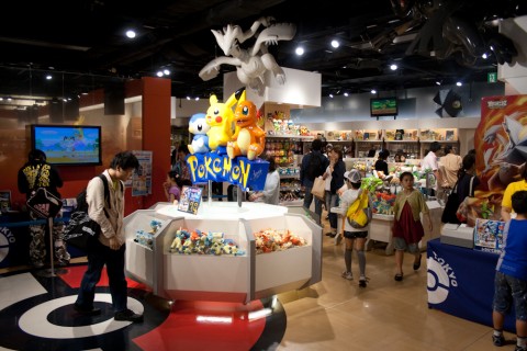 The Tokyo PokÃ©mon center.