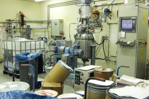 The reactor room in the Impossible Polaroid factory in Enschede, Netherlands