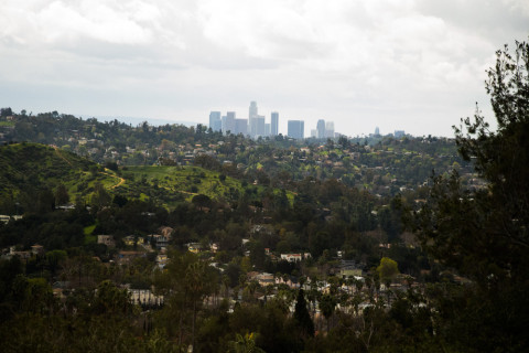 Downtown LA from a distance.