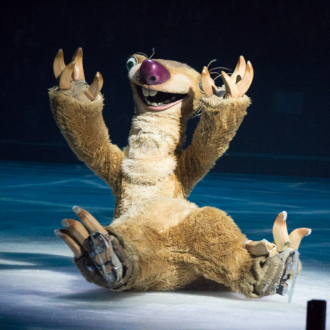 Sid costume at Ice Age Live