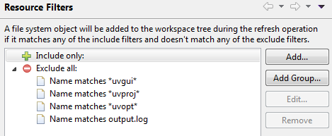 File filter rules