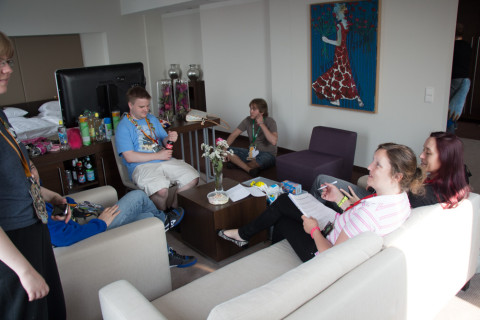 Charity team meeting!